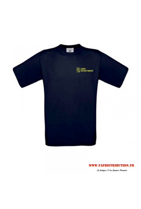 Tee shirt Jeunes Sapeurs Pompiers marine