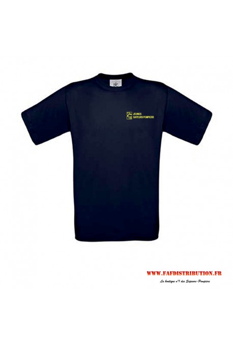 Tee shirt Jeunes Sapeurs Pompiers marine