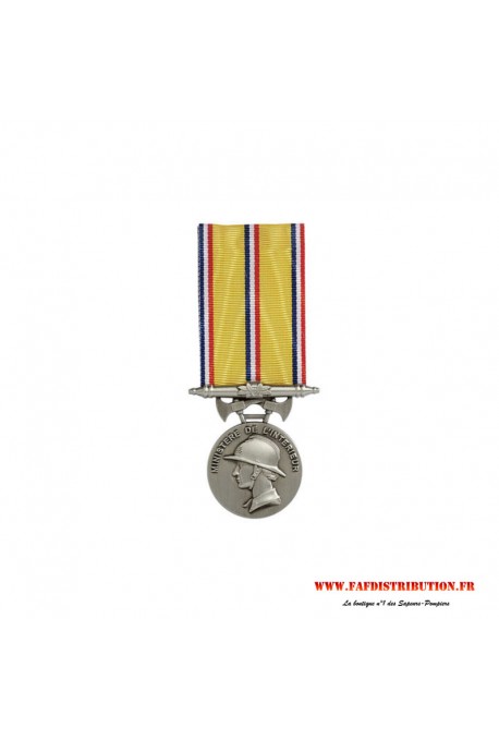 Médaille ancienneté SAPEURS POMPIERS 20 ans