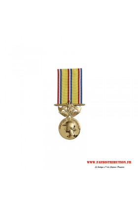 Médaille ancienneté SAPEURS POMPIERS 40 ans