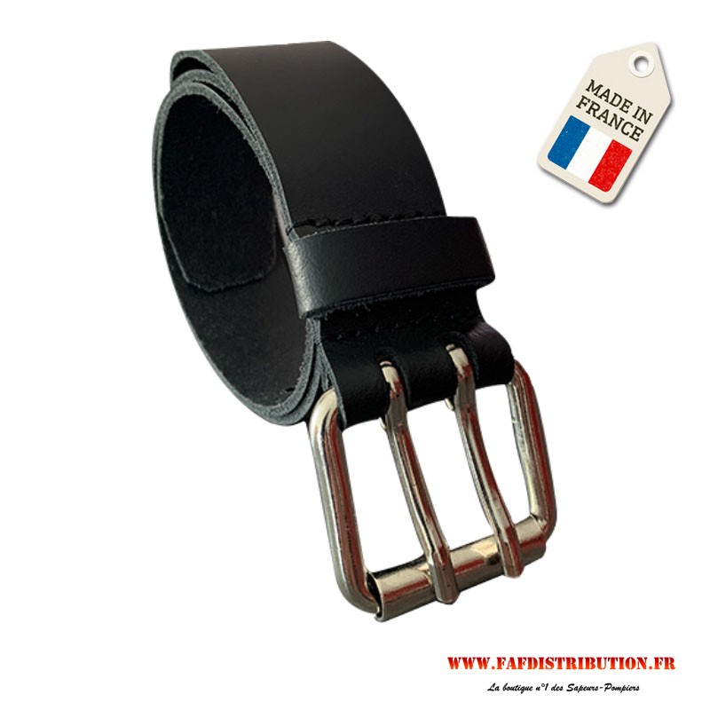 Attache ceinture porte outils en cuir pour pompier - SMSP