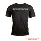 T-shirt Sport noir "Casque avec hache" personnalisée