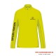 Sweat running sapeurs pompiers jaune fluo