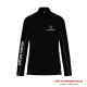 Sweat running sapeurs pompiers noir personnalisé