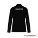 Sweat running sapeurs pompiers noir personnalisé