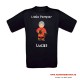 Tee Shirt Little pompier noir