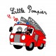 T-shirt Little pompier
