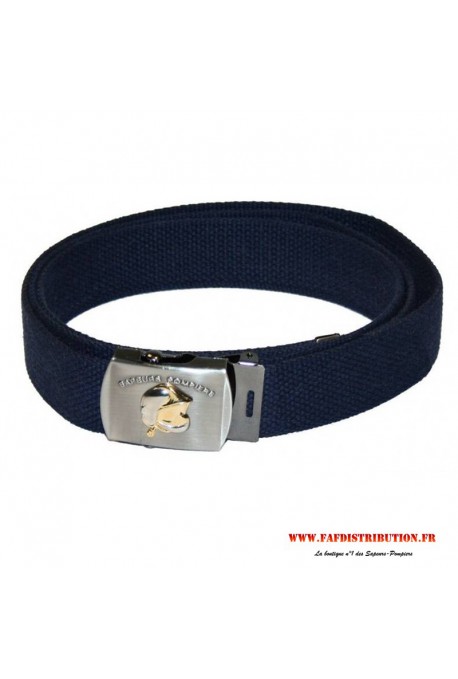 Ceinture sangle marine Sapeurs-pompiers - chez Faf Distribution