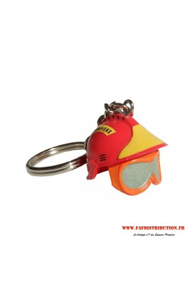 Porte-clés "Casque F2" Sapeurs Pompiers