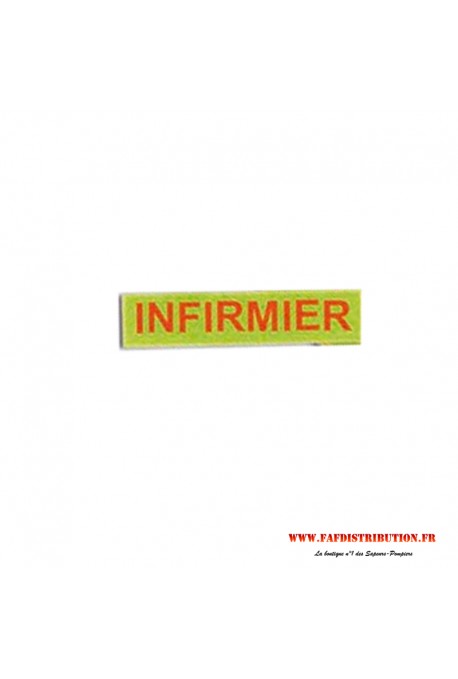 Barette fluo infirmier