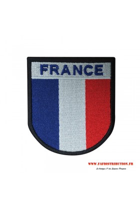 Ecusson brodé FRANCE sur velcro