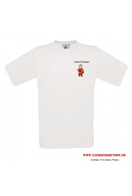 T-shirt Litlle pompier