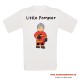 Tee Shirt Little pompier blanc