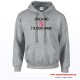 Sweat à capuche J'PEUX PAS J'SUIS DE GARDE